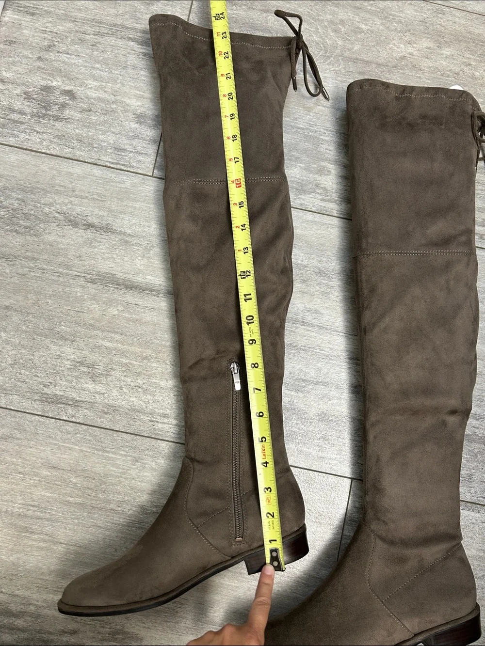 Marc Fisher Humor 2  Over the Knee Faux Suede Boots